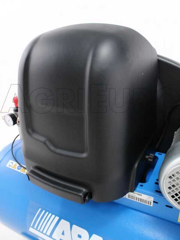 ABAC SILENT A39B 200 CM3 - Silenced single-phase belt-driven electric air compressor - Motor 3 HP - 200 l