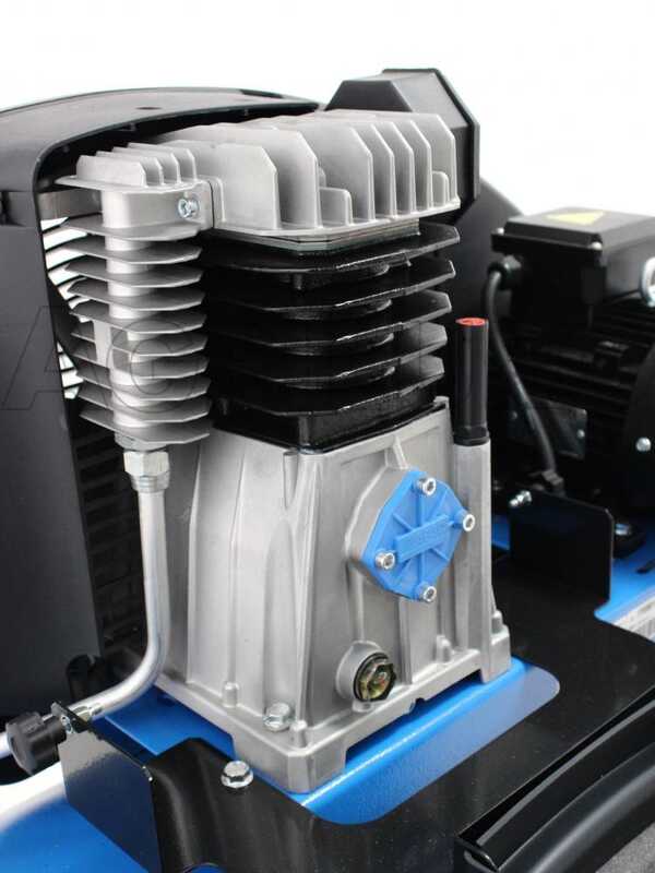 ABAC PRO A39B 200 CT3 - Silenced three-phase belt-driven electric air compressor - Motor 3 HP - 200 litres