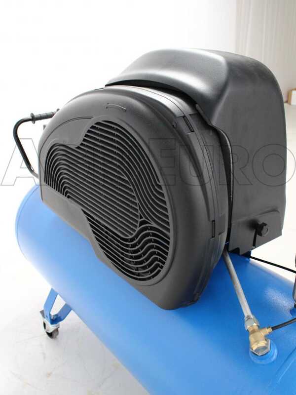 ABAC PRO A39B 200 CT3 - Silenced three-phase belt-driven electric air compressor - Motor 3 HP - 200 litres