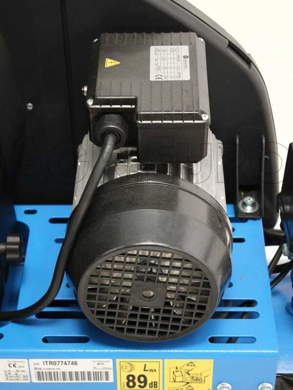 ABAC SILENT A29B 90 CM2 - Silenced single-phase belt-driven electric air compressor - 2 HP motor - 90 l