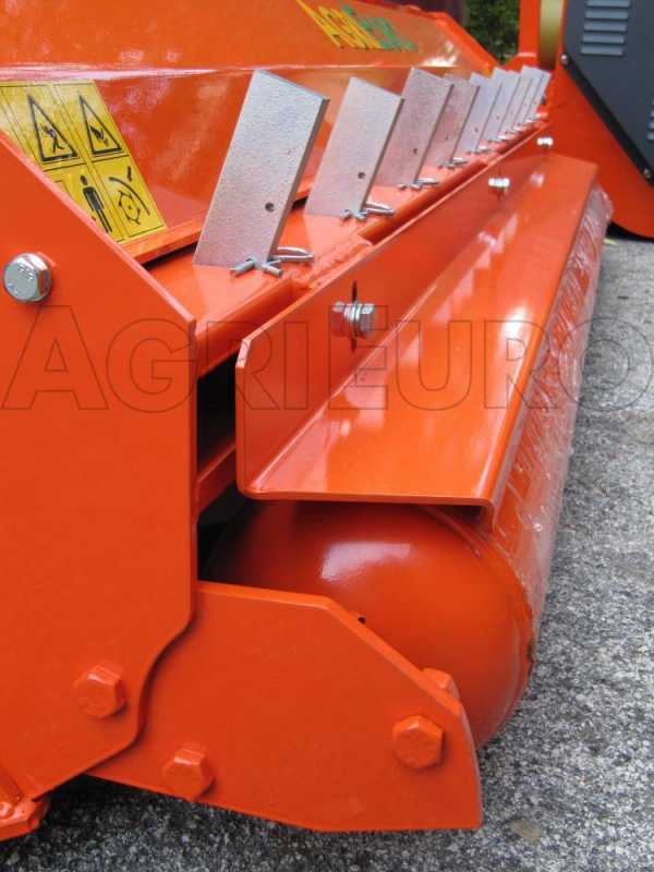 Heavy grass and pruning residuals flail mower for tractor AgriEuro PF 200 with fixed linkage