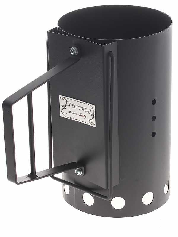 Cruccolini BA9 chimney starter for grills and BBQs