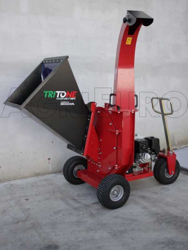 Ceccato Tritone Monster - Professional petrol garden shredder - Honda GX 390