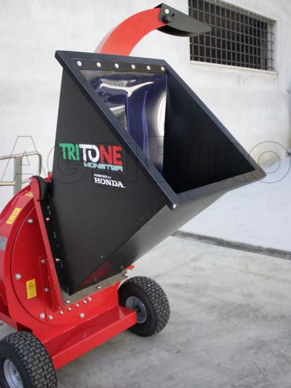 Ceccato Tritone Monster - Professional petrol garden shredder - Honda GX 390