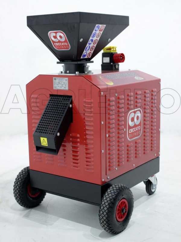 Ceccato Olindo Three-phase 5,5 Hp - Wood Pellet Machine for Heating Pellet Production
