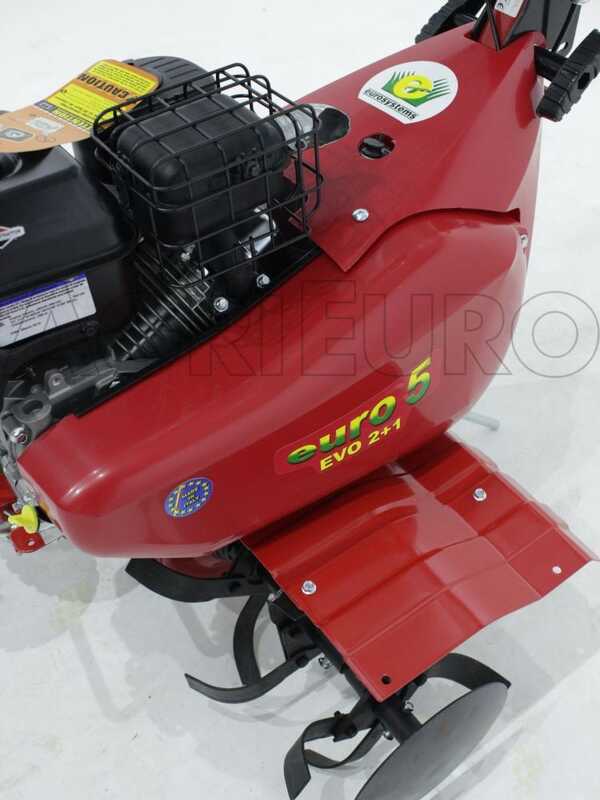 Eurosystems Euro 5 EVO - 7.5 HP Petrol Garden Tiller - B&amp;S 950 OHV Series
