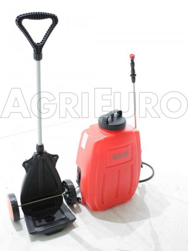 GeoTech KF-16C-11 - Electric Shoulder Sprayer Pump + Trolley - 12L