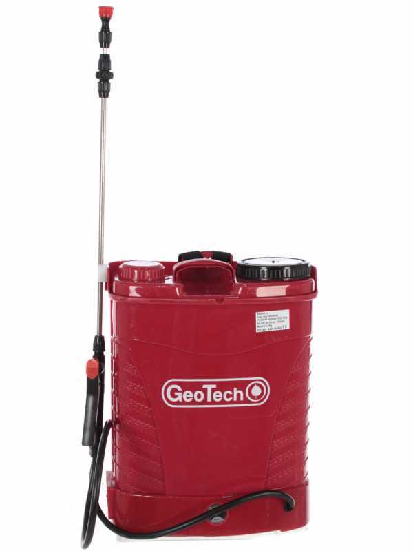 GeoTech KF-16C-26 Red- Battery-powered Shoulder Sprayer Pump - 16L