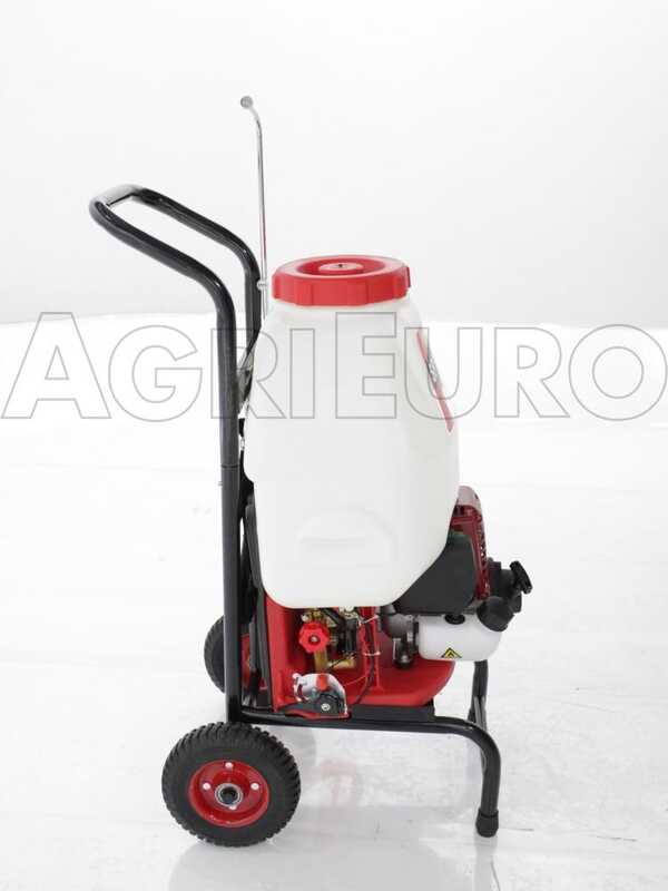 GeoTech SP 300 4T - Petrol Sprayer Pump - Shoulder Strap +Trolley - 4-stroke Petrol 
