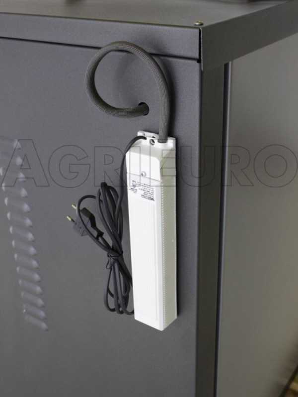 AgriEuro Premium Line Medius 80 Inc - Built-in Wood-fired Steel Oven - Ventilated