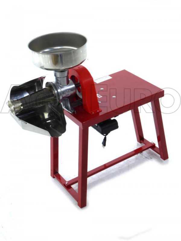 Palumbo Pavi TS INOX - Tomato Press with Bench - 335 W Electric Motor 