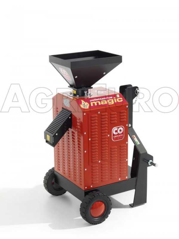 Ceccato Olindo - Tractor-mounted PTO Wood Pellet Machine for Heating Pellet Production