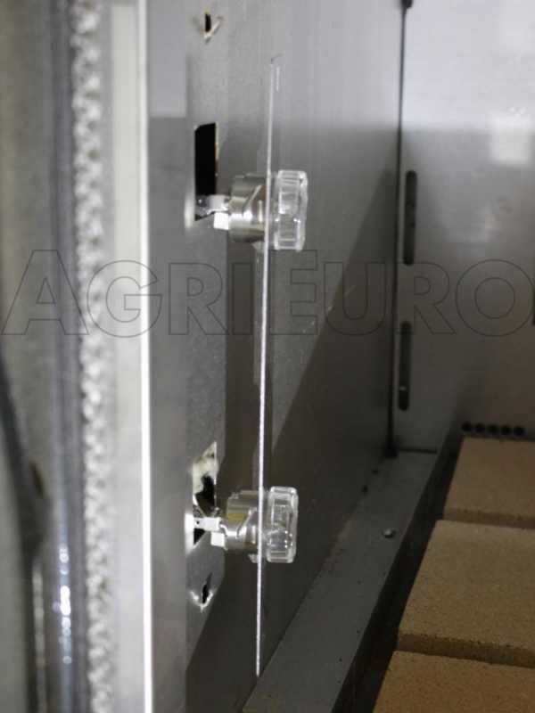 AgriEuro Top-Line Maximus 100 Deluxe EXT Stainless Steel- Outdoor Wood-fired Oven - Copper Enamel