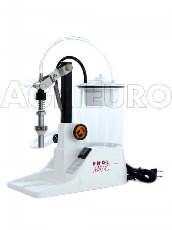 Tenco Enolmatic Vino Inox - Wine Filling and Bottling Machine with Stainless Steel Spout