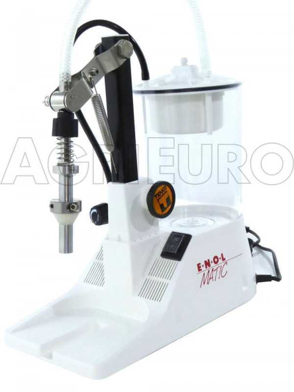 Tenco Enolmatic Vino Inox - Wine Filling and Bottling Machine with Stainless Steel Spout