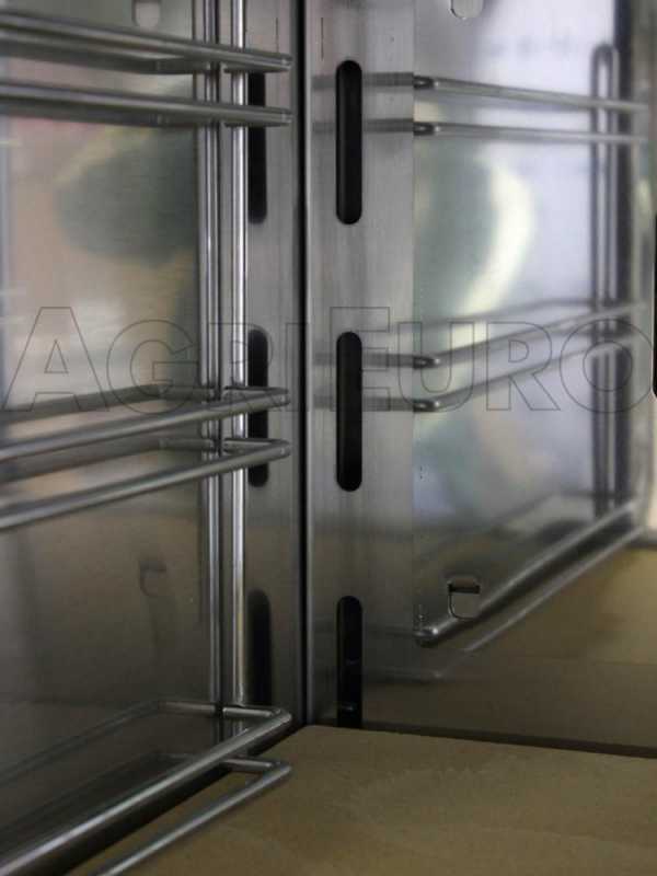 Agrieuro Premium Line Minimus 50 EXT Inox - Outdoor Wood-fired Oven - Ventilated