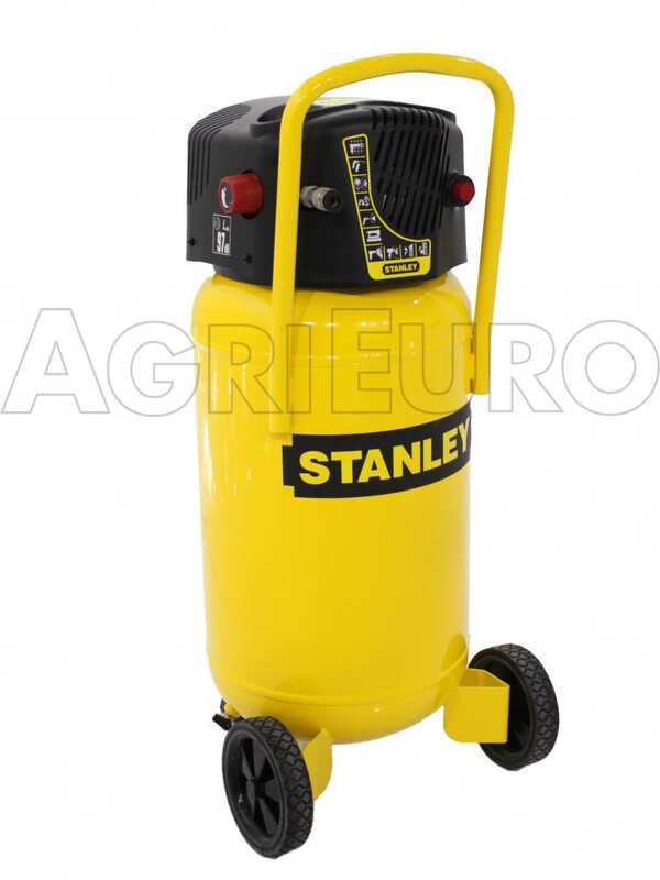 Stanley D230/10/50V portable electric air compressor - 2 HP motor - 50 L