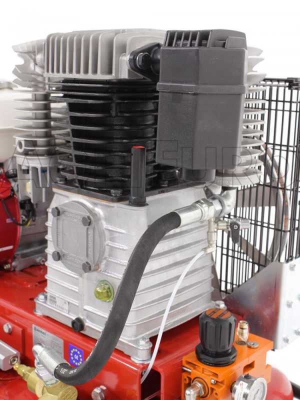 Airmec TEB22-680 K25-HO Petrol Engine-driven Air Compressor (680 L/min) with Honda GX 200 Engine
