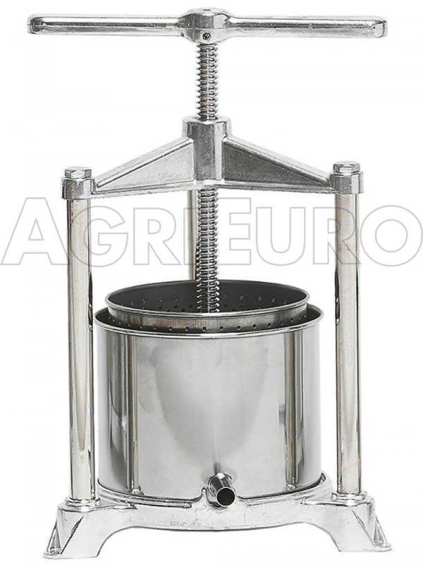 Palumbo Pavi AM - 2.5 L Manual Squeezing Press - For Aubergines and Grapes