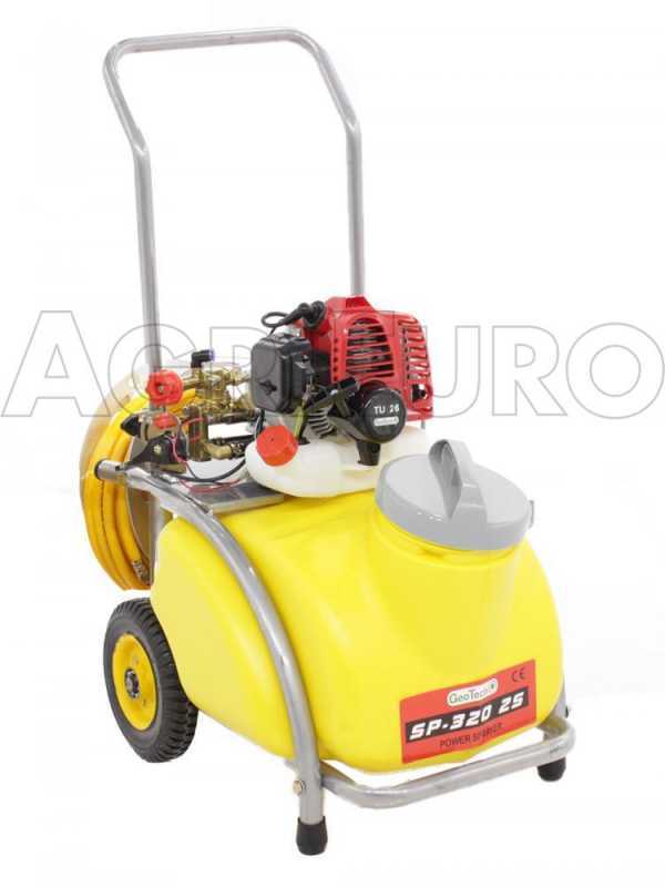 GeoTech SP 320 2S ALU - Wheeled Petrol Sprayer Pump - 2-stroke Mixture
