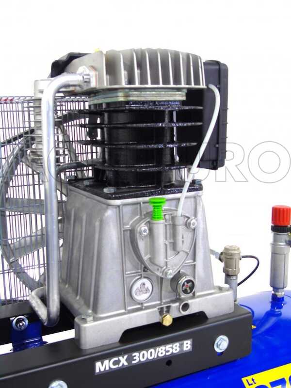 Michelin MCX 300 858 - Belt-driven Electric Air Compressor - 7.5 Hp Motor - 270 L