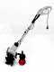 GeoTech EC 1000-4 - Electric Garden Tiller - 1000 W - 4 Rotary Hoes Rows 