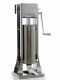 Reber 8973 V INOX - 10 Kg Vertical Sausage Stuffer - 2 Speeds with Case