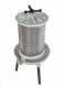 Grifo PEA40 - 40 L Pneumatic Fruit Press - Stainless Steel Tank 