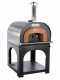 AgriEuro Top-Line Cibus Inox 800 - Outdoor Wood-fired Oven for with 80 &Oslash; Chamber, 5 Pizzas