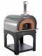 AgriEuro Top-Line Cibus Inox 800 - Outdoor Wood-fired Oven for with 80 &Oslash; Chamber, 5 Pizzas