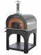 AgriEuro Top-Line Cibus Inox 800 - Outdoor Wood-fired Oven for with 80 &Oslash; Chamber, 5 Pizzas