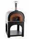 AgriEuro Top-Line Cibus Inox 800 - Outdoor Wood-fired Oven for with 80 &Oslash; Chamber, 5 Pizzas