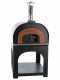 AgriEuro Top-Line Cibus Inox 800 - Outdoor Wood-fired Oven for with 80 &Oslash; Chamber, 5 Pizzas
