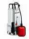 Einhell GC-DP 1020 N Electric Submersible Pump for Dirty Water - stainless steel electric pump - 1000W