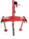 GeoTech PRH - 1-anchor Tractor-mounted Drainer/Subsoiler  - with Side Supports
