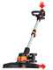 Worx WG163E.1 Electric Edge Strimmer - 20 V/ 2Ah Lithium battery-powered brush cutter