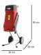 GeoTech ES 2450 Blades - Electric garden shredder - Reversible knives and collector