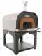 AgriEuro Premium Line Cibus Inox 1000 -  Outdoor Wood-fired Oven with 100 &Oslash; Chamber, 6 Pizzas