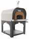 AgriEuro Premium Line Cibus Inox 1000 -  Outdoor Wood-fired Oven with 100 &Oslash; Chamber, 6 Pizzas