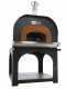 AgriEuro Premium Line Cibus Inox 1000 -  Outdoor Wood-fired Oven with 100 &Oslash; Chamber, 6 Pizzas