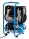 ABAC START SILENT OS7P - Silenced, oil-less, single-phase electric air compressor - Motor 0.75 HP - 6 litres