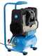 ABAC START SILENT OS7P - Silenced, oil-less, single-phase electric air compressor - Motor 0.75 HP - 6 litres