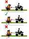 GeoTech Pro GTFM 120 LE - ATV-mounted Trailed Rough Cut Mower - Loncin G420FD