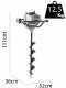 BlackStone PD530 - 2-stroke Mixture Auger - 3 Bits Included