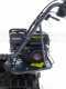 GeoTech Pro BMS155 LE - Tracked Self-propelled Wood Chipper on Power Barrow GeoPorter 330D - 4 Rollers - 15 HP Loncin Engine - Dumper Body