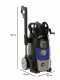 Annovi &amp; Reverberi Blue Clean 4.0 Twin Flow Cold Water Pressure Washer, Max 150 bar - 13.5 L/min flow rate