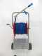 Hose reel with cart + 100 mt 40 bar hose + high pressure spray lance