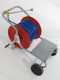 Hose reel with cart + 100 mt 20 bar hose + spray lance