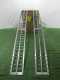 Pair of 310 cm curved loading ramps - folding ramps for ride on mowers, quads etc