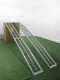 Pair of 310 cm curved loading ramps - folding ramps for ride on mowers, quads etc